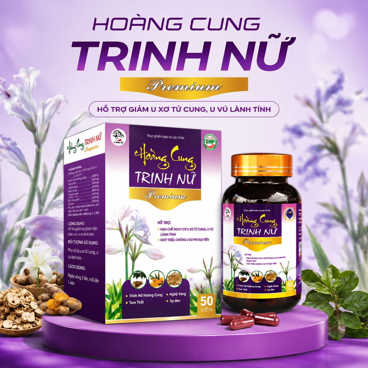 Hoàng Cung Trinh Nữ Premium (50v)
